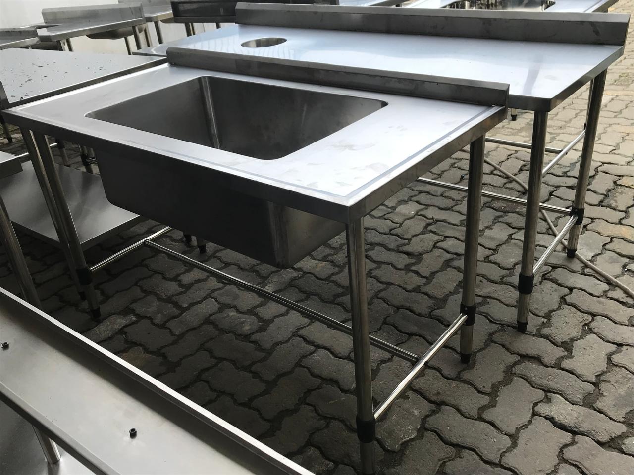 MESAS AÇO INOX