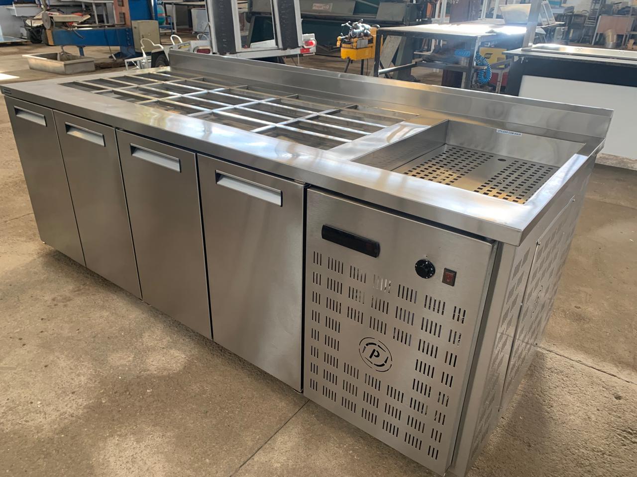 balcão refrigerado